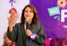 Fabiola Alanís: El gran reto de Michoacán es la construcción de la paz con justicia social