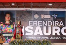 Eréndira Isauro rinde su primer Informe Legislativo en Paracho: “He cumplido con hechos, no con palabras”