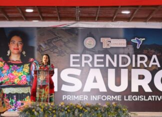 Eréndira Isauro rinde su primer Informe Legislativo en Paracho: “He cumplido con hechos, no con palabras”