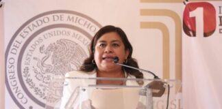 Belinda Iturbide rinde su Primer Informe Legislativo con la salud como eje central