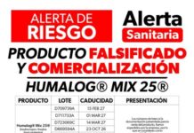 Emite Cofepris alerta sanitaria por falsificación de medicamento para la diabetes