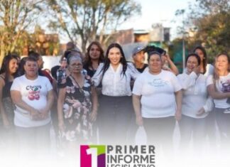 Adriana Campos cumple y beneficia a más de 2 mil familias en su primer año legislativo