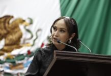 Presenta la diputada Itzé Camacho su Primer Informe de actividades legislativas