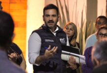 Yankel Benítez se reúne con vecinos de Hacienda del Valle