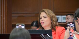 Fabiola Alanís: en Michoacán no habrá tregua ni complicidad con la extorsión