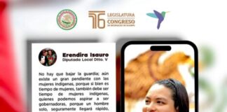 «Es tiempo de Mujeres Indígenas»: Eréndira Isauro Hernández