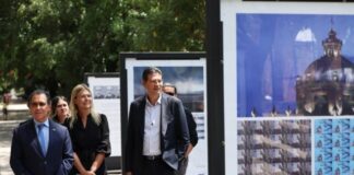 Alfonso Martínez inaugura exposición dedicada a José Saramago, en el marco de la FILLM 2025