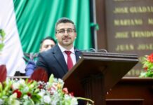 Toño Mendoza reconoce avances en Michoacán durante el 4º Informe del Gobernador Alfredo Ramírez Bedolla