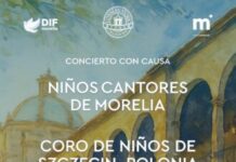 NIÑOS CANTORES DE MORELIA Y CORO DE NIÑOS DE POLONIA OFRECERÁN CONCIERTO CON CAUSA