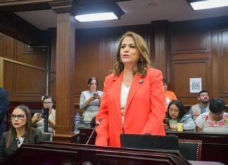Fabiola Alanís respalda reforma para crear la Ley contra la Extorsión