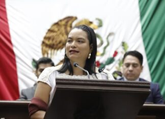 Eréndira Isauro destaca avances del gobierno de Ramírez Bedolla y llama a reconocer el papel de las mujeres indígenas