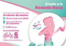 Únete a la rodada rosa y feria de la salud contra el cáncer de mama: SSM