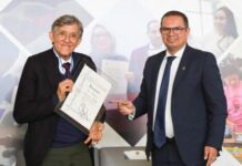 Nicolaitas reciben la visita del destacado científico, Antonio Lazcano Araujo; UMSNH reconoce su trayectoria y contribución