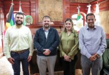 En estrecha coordinación GPPRD con el Secretario de Gobierno, Raúl Zepeda