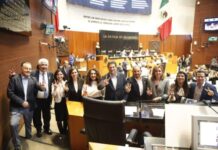 Alfonso Martínez gestiona recursos para Morelia en el Senado