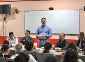 Yankel Benítez visita Lomas de Morelia, en seguimiento a renovación de encargatura del orden