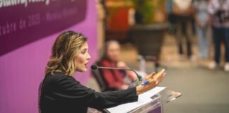 Coincide Brissa Arroyo con Marcela Lagarde en que una de las grandes enseñanzas del movimiento feminista, es que es pacifista