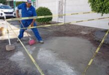 Ooapas realizó trabajos de reparación en la red de alcantarillado en la colonia Chapultepec Sur