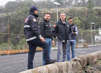 Desfogue de la presa no representa riesgo