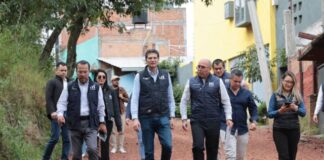Alfonso Martínez supervisa obra de gran calado en San José del Cerrito
