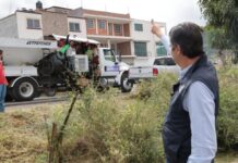 Supervisa Alfonso Martínez jornada integral en Avenida La Joya