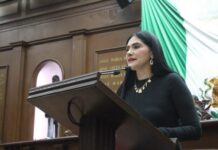 Presenta Diana Espinoza, propuesta para implementación de Trolebus en Morelia