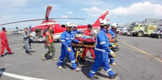 ¡Misión cumplida! Regresan médicos y ambulancias de Michoacán tras apoyo a Hidalgo