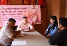 Atiende Vicente Gómez al sector educativo del Distrito XIX