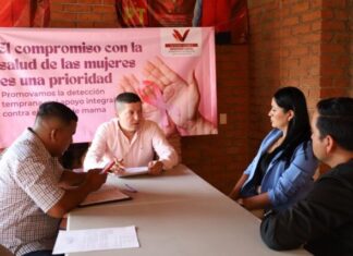 Atiende Vicente Gómez al sector educativo del Distrito XIX