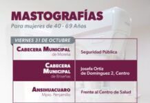 Mastografías gratuitas llegan a 10 municipios del 27 al 31 de octubre: SSM