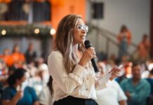 Grecia Aguilar refrenda su respaldo a los gobiernos naranjas y al trabajo coordinado en Michoacán con la dirigencia