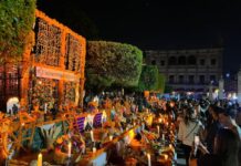 Gran afluencia turística en Morelia, previo a la celebración de Día de Muertos