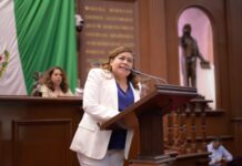 Propone Belinda Iturbide visibilizar a los trabajadores del Congreso de Michoacán