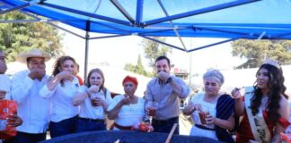 Inaugura Yankel Benítez 10a Feria del Molcajete de San Nicolás Obispo