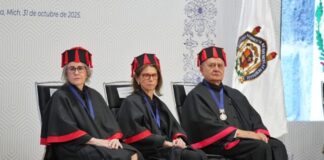 UMSNH otorga Doctorado Honoris Causa a Catherine Ettinger, Annie Pardo y Gerardo Sánchez Díaz
