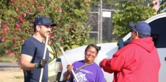 Yankel Benítez participa en jornada ciudadana de limpieza en la colonia Nuevo Amanecer