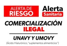 Cofepris emite alerta sanitaria por productos Unavy y Umovy