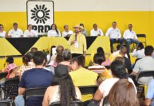 En 2027, el PRD Michoacán gobernará Tierra Caliente, vaticinó Octavio Ocampo al tomar protesta al nuevo Comité Municipal