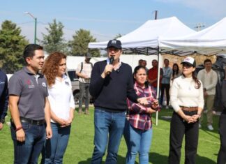 Alfonso Martínez interviene y mejora espacio público en colonia Francisco Xavier Clavijero