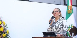 Desde las aulas se gesta la paz en Michoacán, pronuncia Yarabí Ávila en Apatzingán