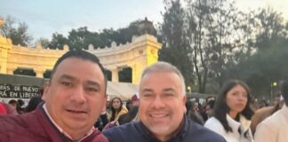 Michoacán muestra fuerza y unidad en el Zócalo en respaldo a la Cuarta Transformación