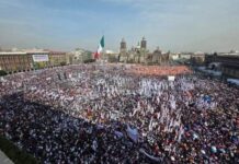Un Zócalo lleno confirma el respaldo al proyecto de transformación: Jesús Mora