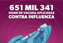 Vacunación, medida eficaz contra la influenza: SSM