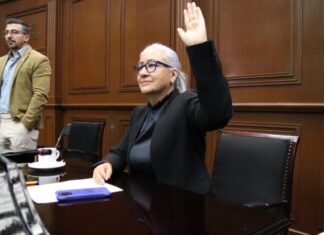 Con acciones firmes contra la extorsión, se fortalecen la paz y la justicia en Michoacán: Emma Rivera