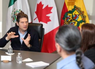 Alfonso Martínez comparte experiencia de Policía Morelia con Embajada de Canadá