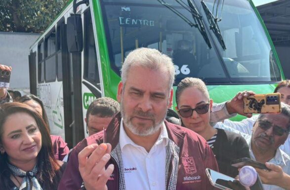 Uruapan será ejemplo nacional en movilidad: Bedolla