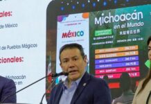 Crece 5.6%, afluencia turística en Michoacán, durante 2025