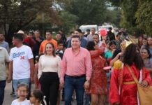 Acompaña Vicente Gómez a los Reyes Magos en convivencias en el distrito XIX