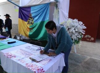 IEM acompaña consultas comunitarias para el ejercicio de presupuesto directo en comunidades indígenas de Tingüindín
