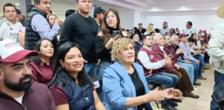 Eréndira Isauro refrenda su respaldo a Morena y a Claudia Sheinbaum Pardo